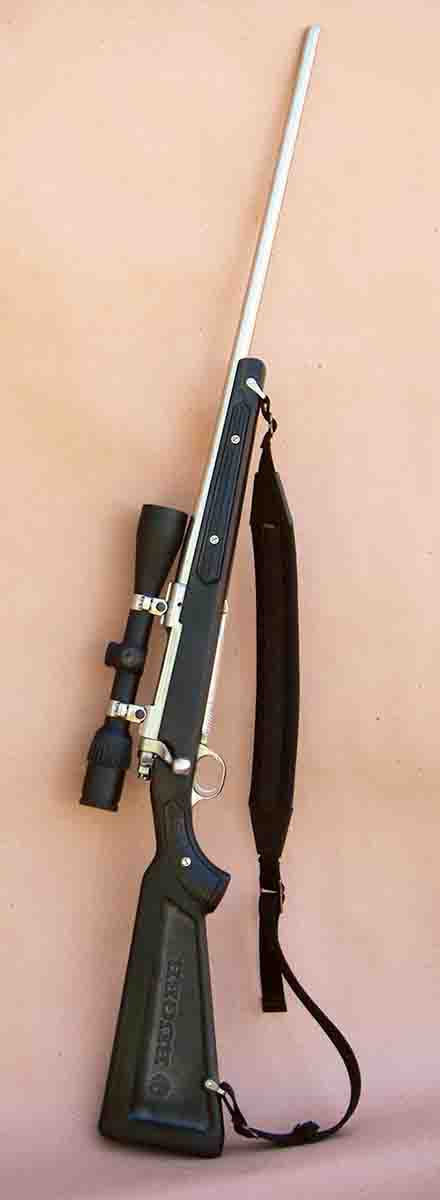 A Ruger M77 Mark II All-Weather rifle with a 24-inch barrel topped with a Weaver 3-10x 44mm Grand Slam scope was used to develop the accompanying data.